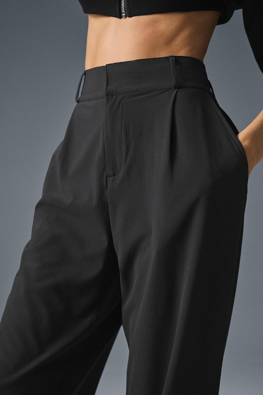 Παντελονι γυναικεια Alo Yoga High-Waist Dreamscape (Regular) μαυρα | Greece  RZUPK-6538