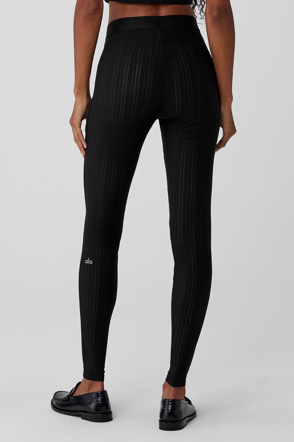 Κολαν γυναικεια Alo Yoga High-Waist Euphoria μαυρα | Greece  CFEXT-6370