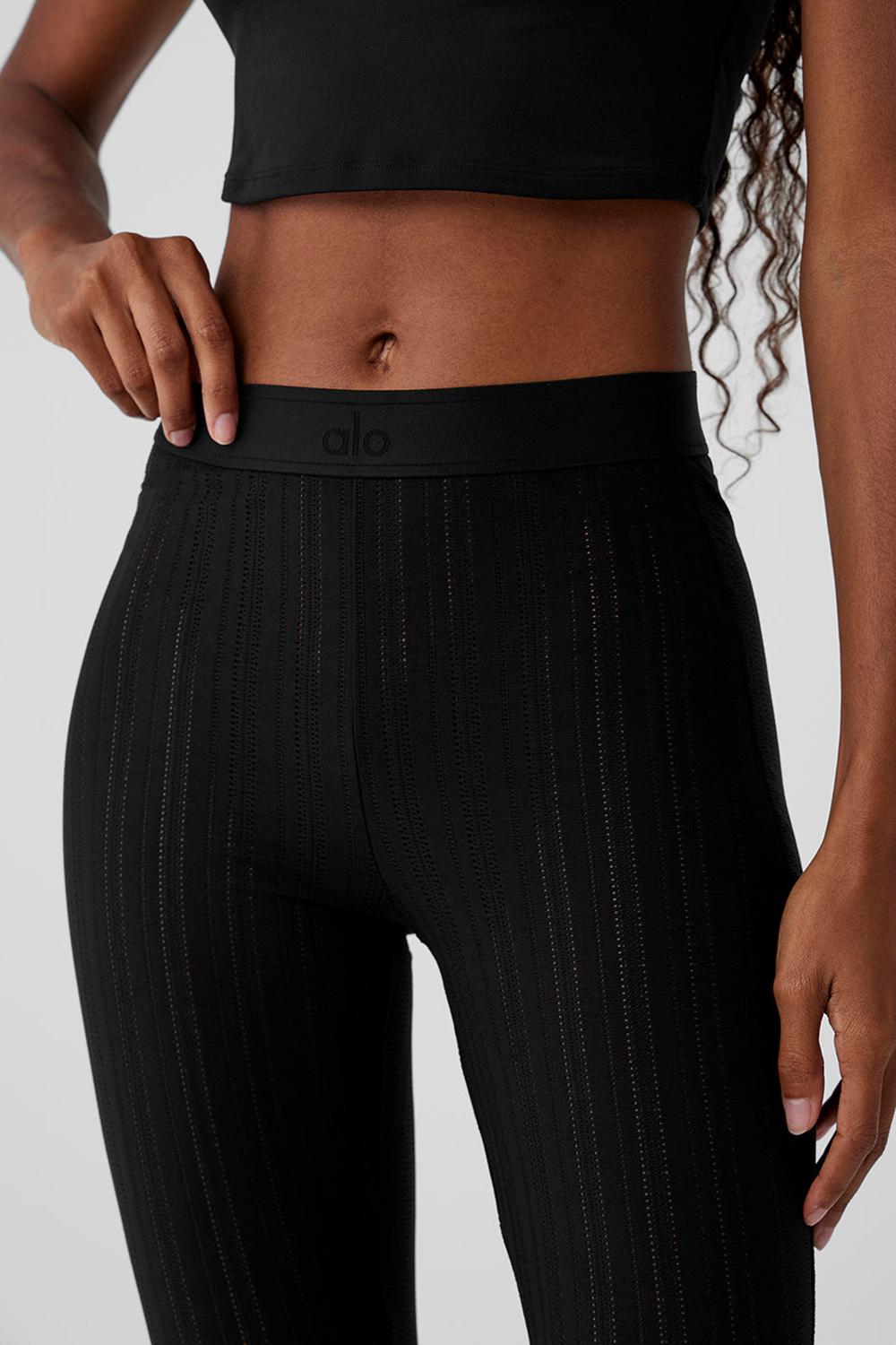 Κολαν γυναικεια Alo Yoga High-Waist Euphoria μαυρα | Greece  CFEXT-6370