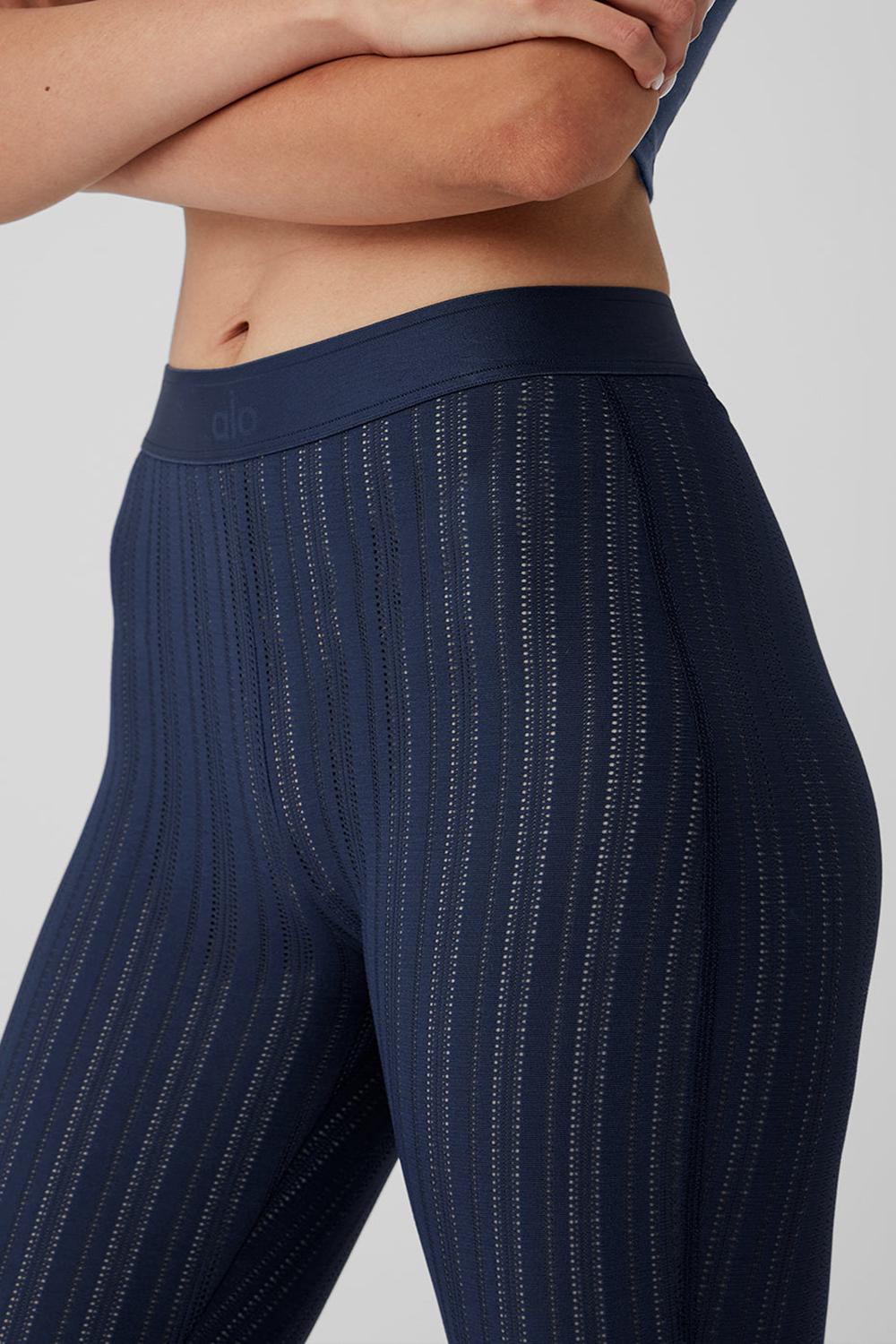 Κολαν γυναικεια Alo Yoga High-Waist Euphoria σκουρο μπλε | Greece  NDBCI-6285