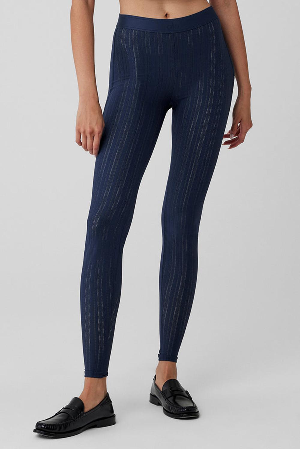 Κολαν γυναικεια Alo Yoga High-Waist Euphoria σκουρο μπλε | Greece  NDBCI-6285