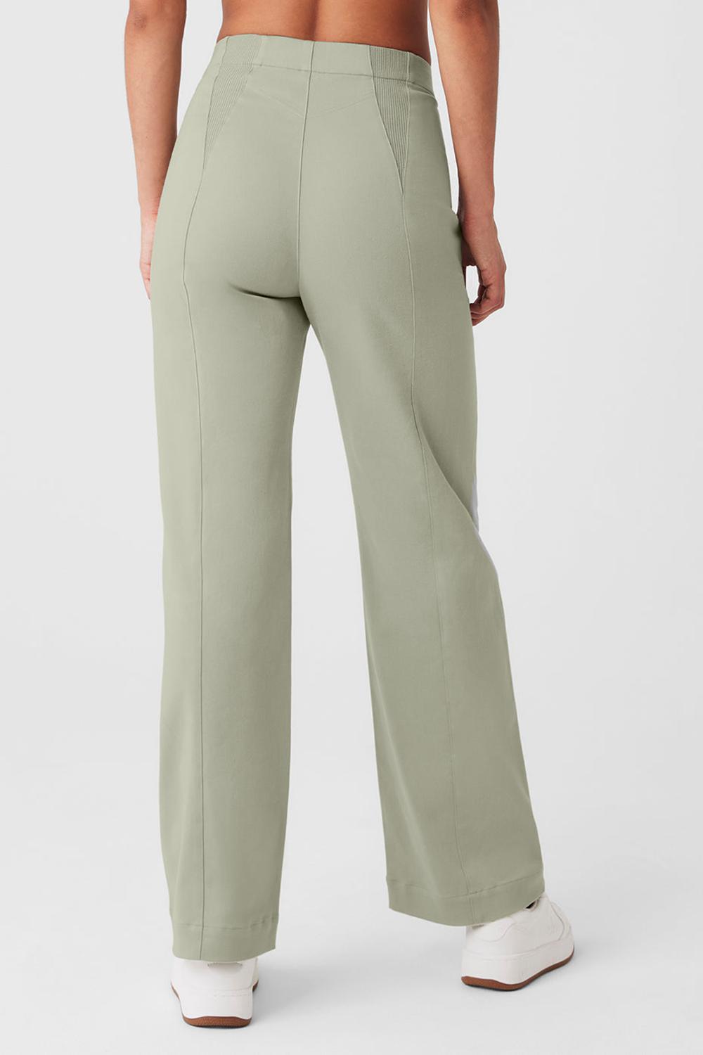 Παντελονι γυναικεια Alo Yoga High-Waist On Point Moto Limestone | Greece  FTHOQ-6021
