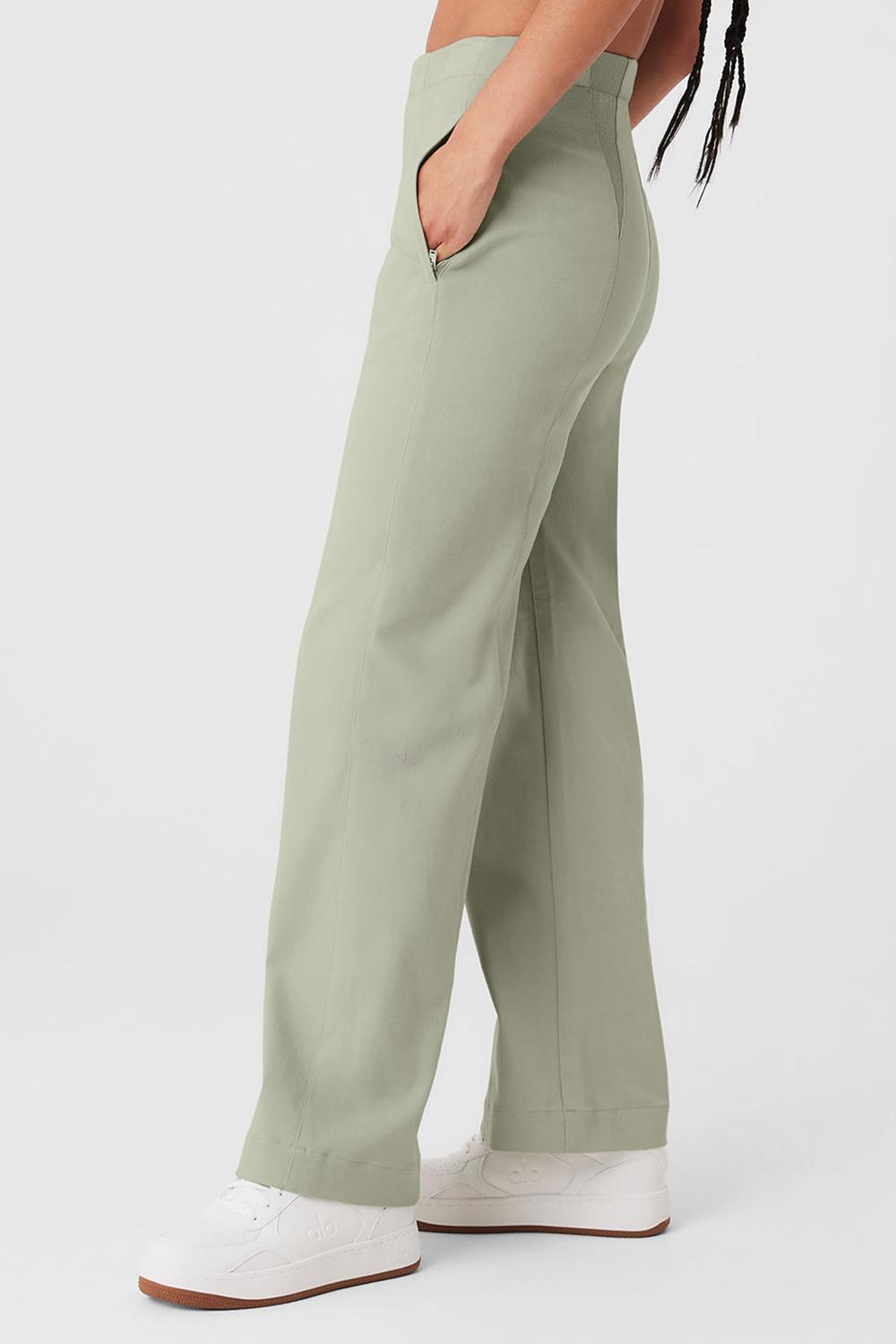Παντελονι γυναικεια Alo Yoga High-Waist On Point Moto Limestone | Greece  FTHOQ-6021