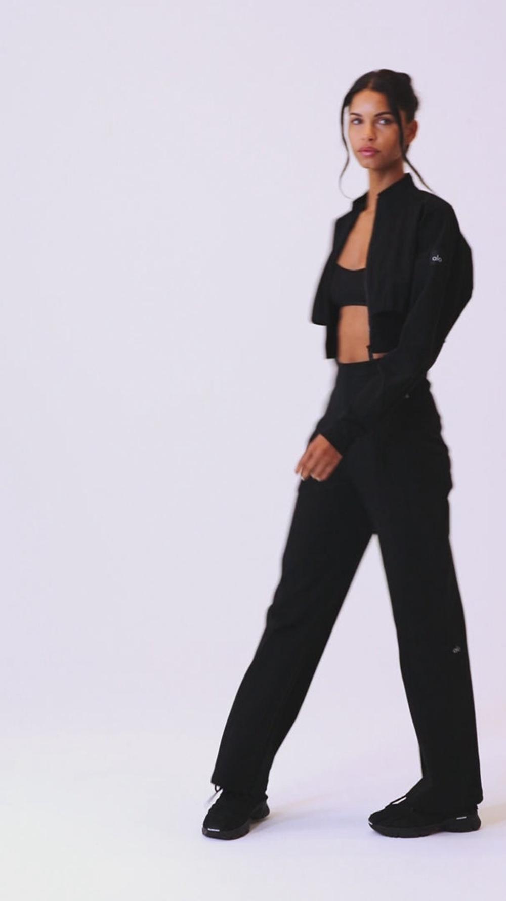 Παντελονι γυναικεια Alo Yoga High-Waist On Point Moto Limestone | Greece  FTHOQ-6021