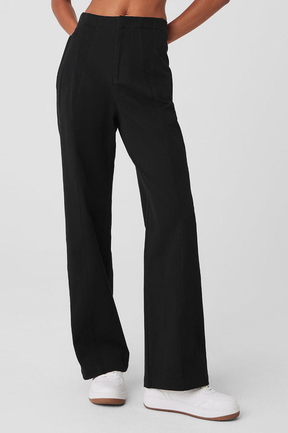 Παντελονι γυναικεια Alo Yoga High-Waist On Point Moto μαυρα | Greece  JFICU-8305
