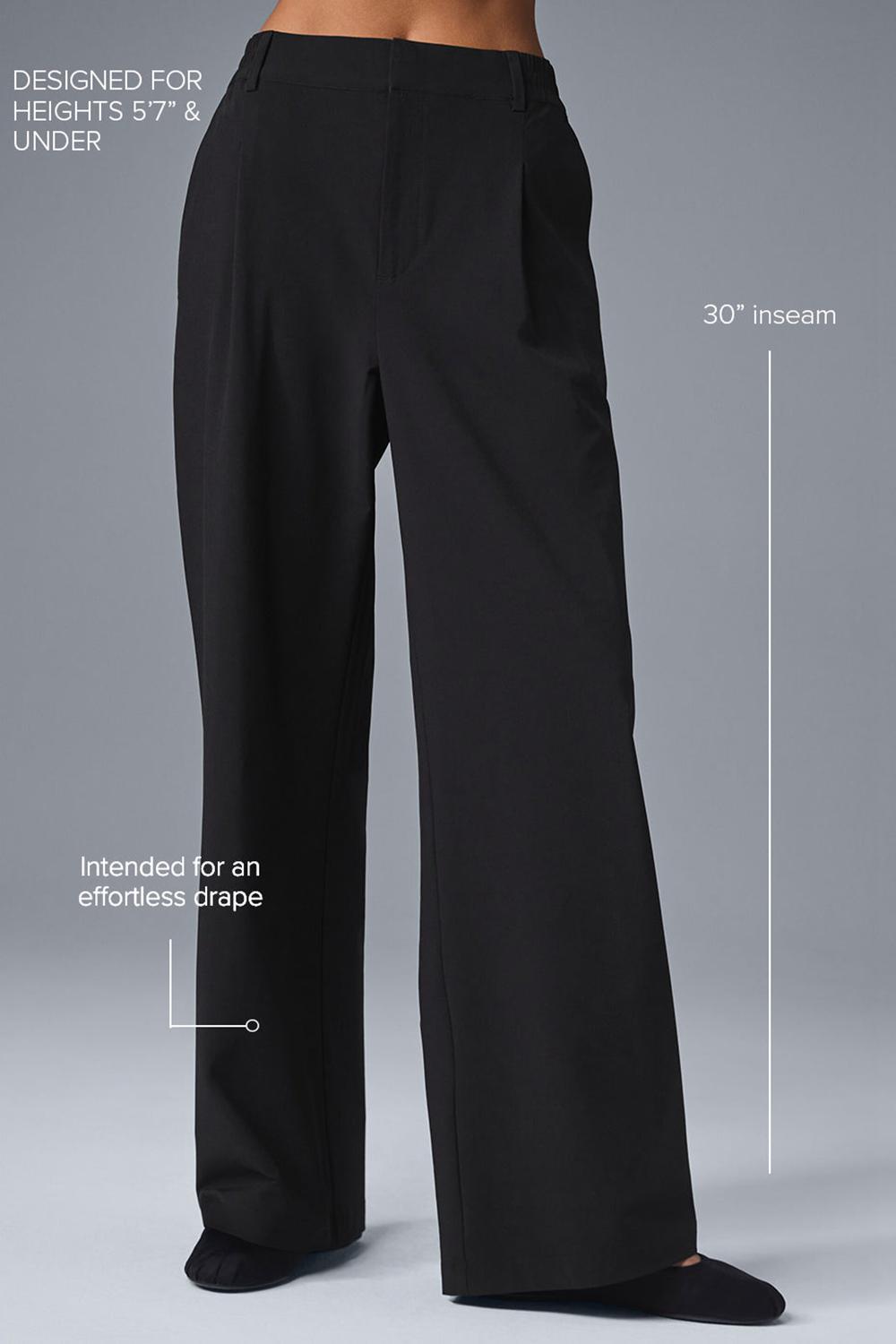 Παντελονι γυναικεια Alo Yoga High-Waist Pursuit (Regular) μαυρα | Greece  UTNJM-9426