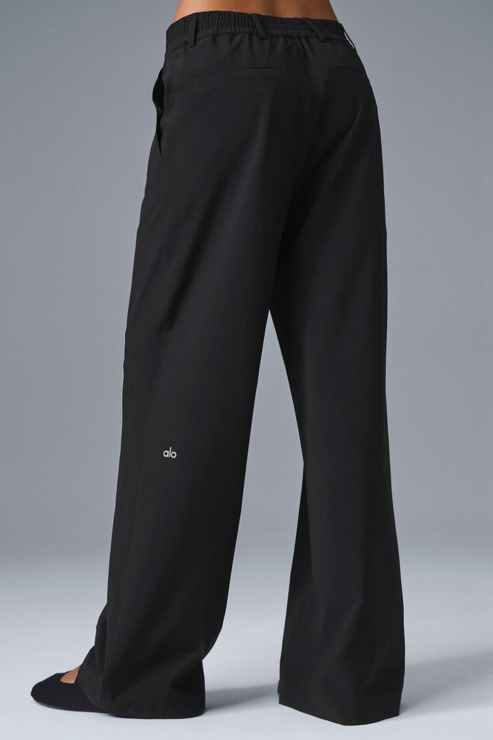 Παντελονι γυναικεια Alo Yoga High-Waist Pursuit (Regular) μαυρα | Greece  UTNJM-9426