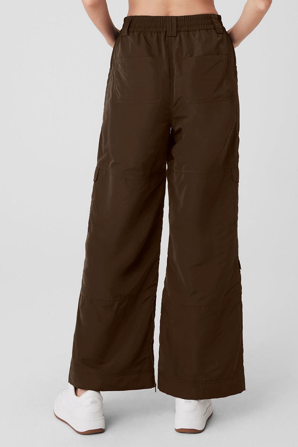 Παντελονι γυναικεια Alo Yoga High-Waist Ski-Moto Espresso | Greece  SIECF-8759