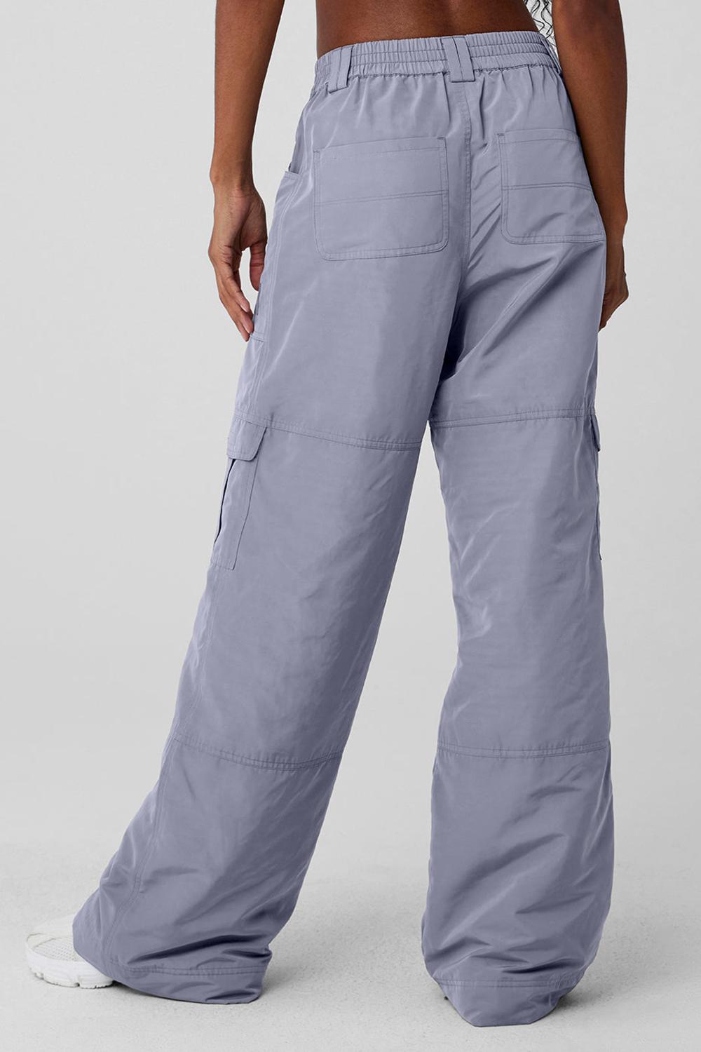 Παντελονι γυναικεια Alo Yoga High-Waist Ski-Moto Fog | Greece  BWRSV-7320