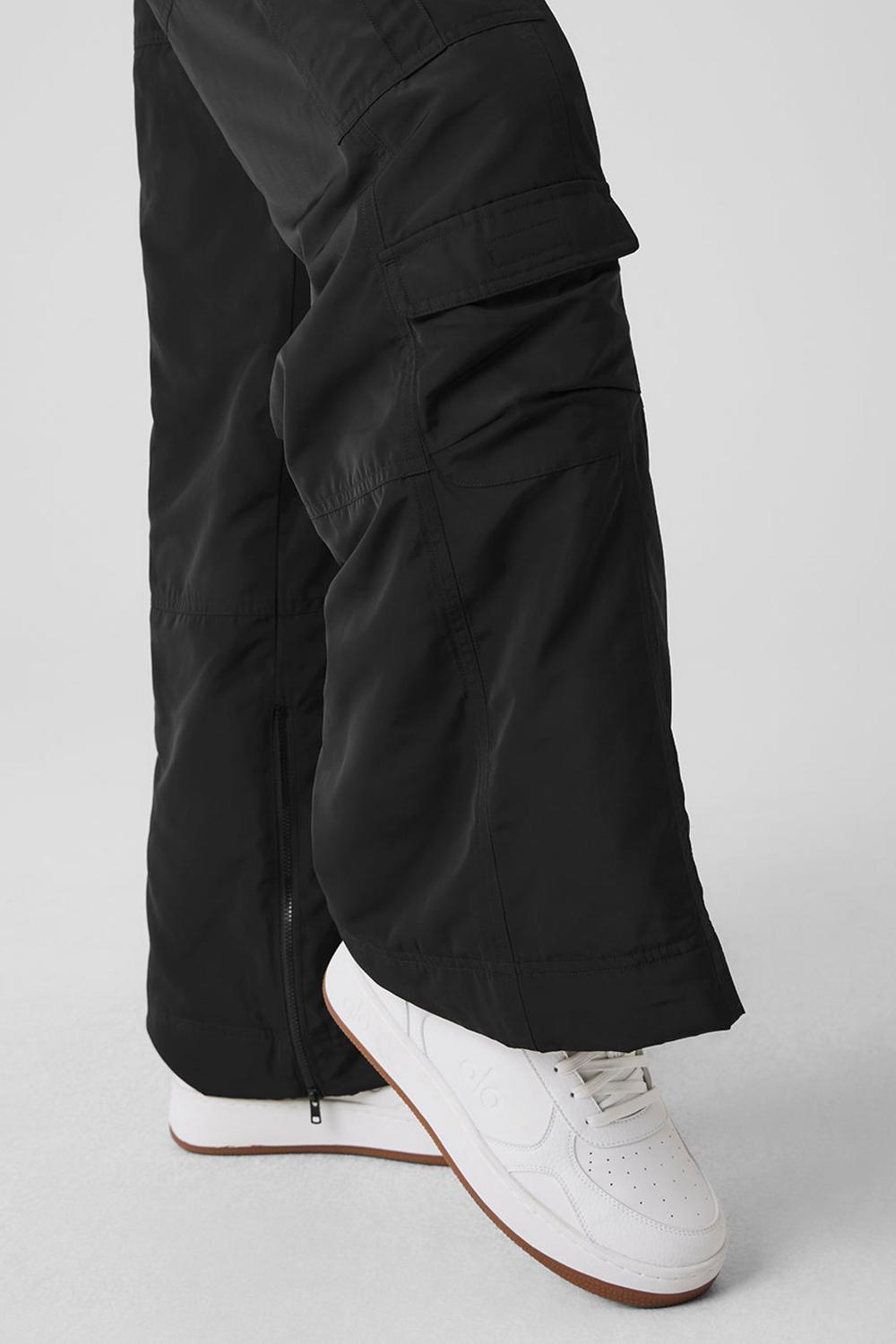 Παντελονι γυναικεια Alo Yoga High-Waist Ski-Moto μαυρα | Greece  SAYFT-2687