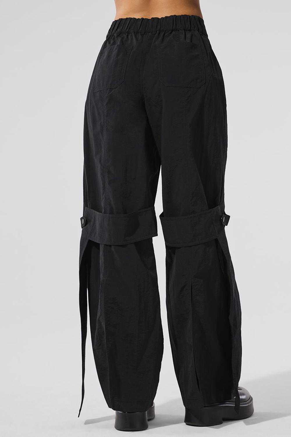 Παντελονι γυναικεια Alo Yoga High-Waist Voyager μαυρα | Greece  YCNUT-9075
