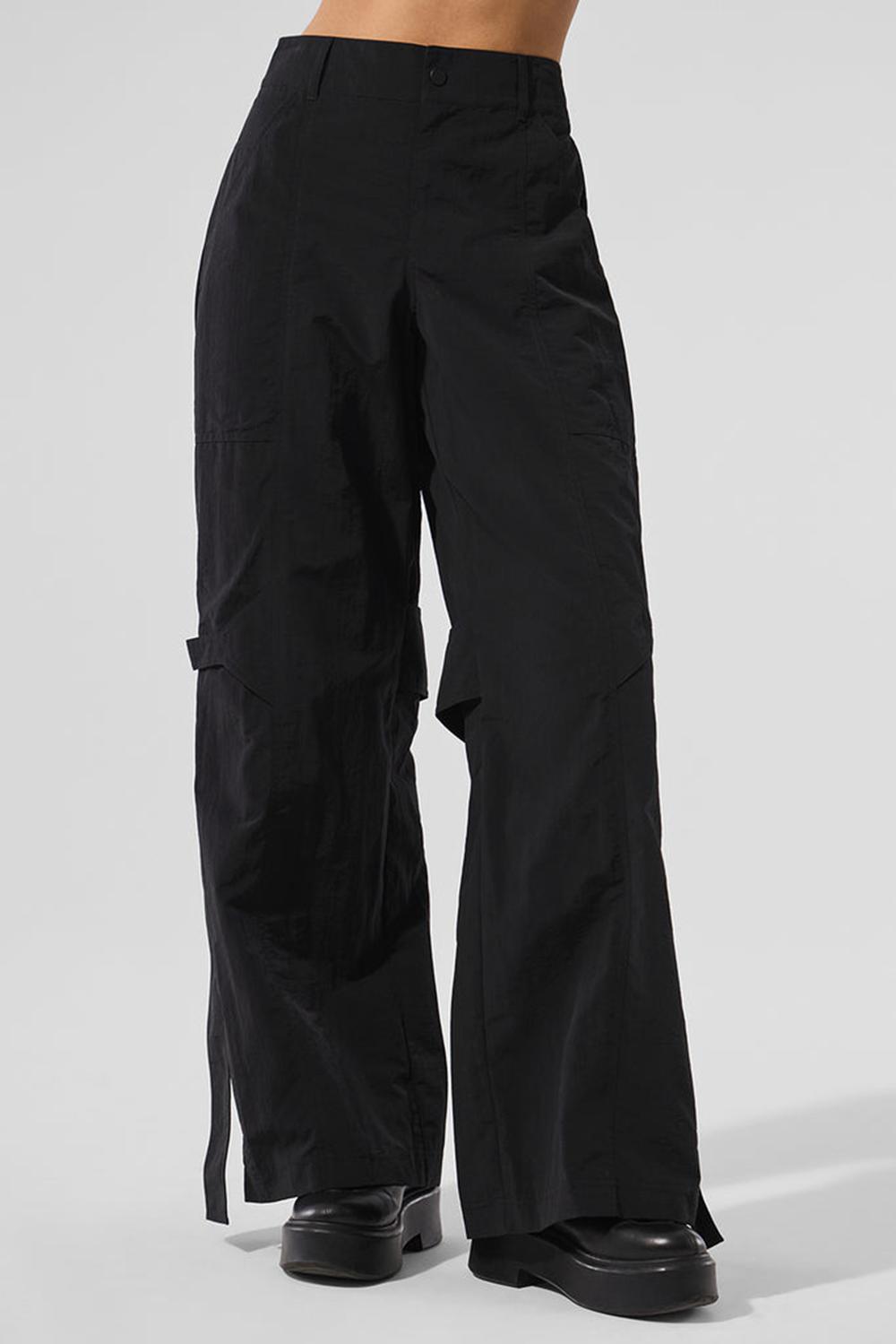 Παντελονι γυναικεια Alo Yoga High-Waist Voyager μαυρα | Greece  YCNUT-9075