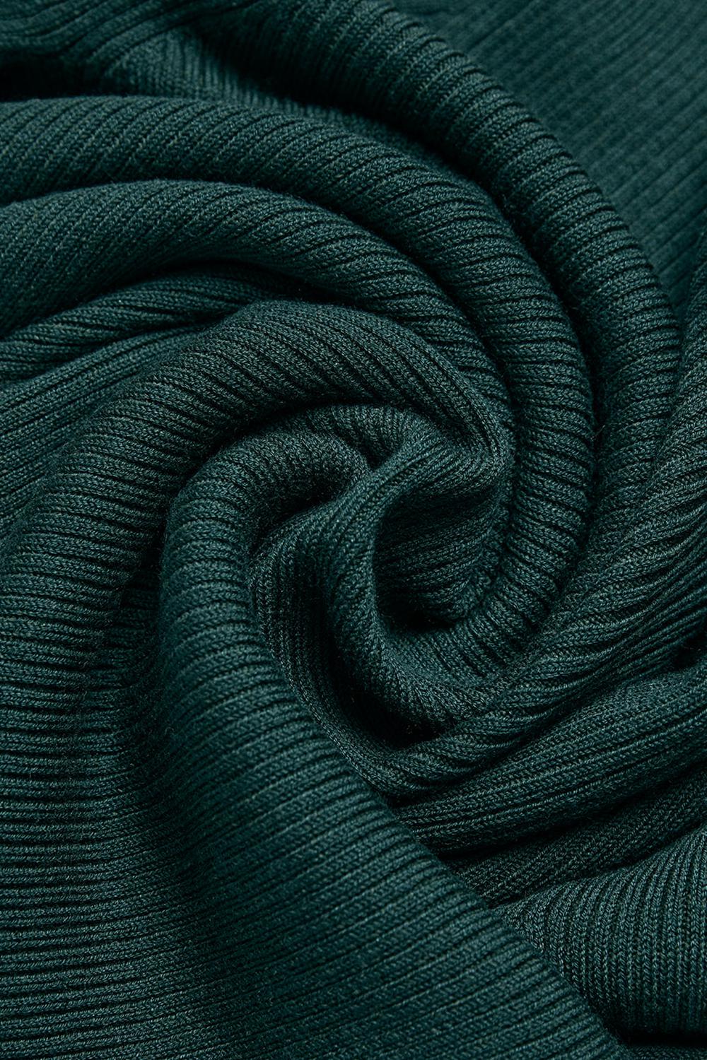 Παντελονι γυναικεια Alo Yoga Knit High-Waist Salana Wide Leg πρασινο | Greece  ADNQP-1870