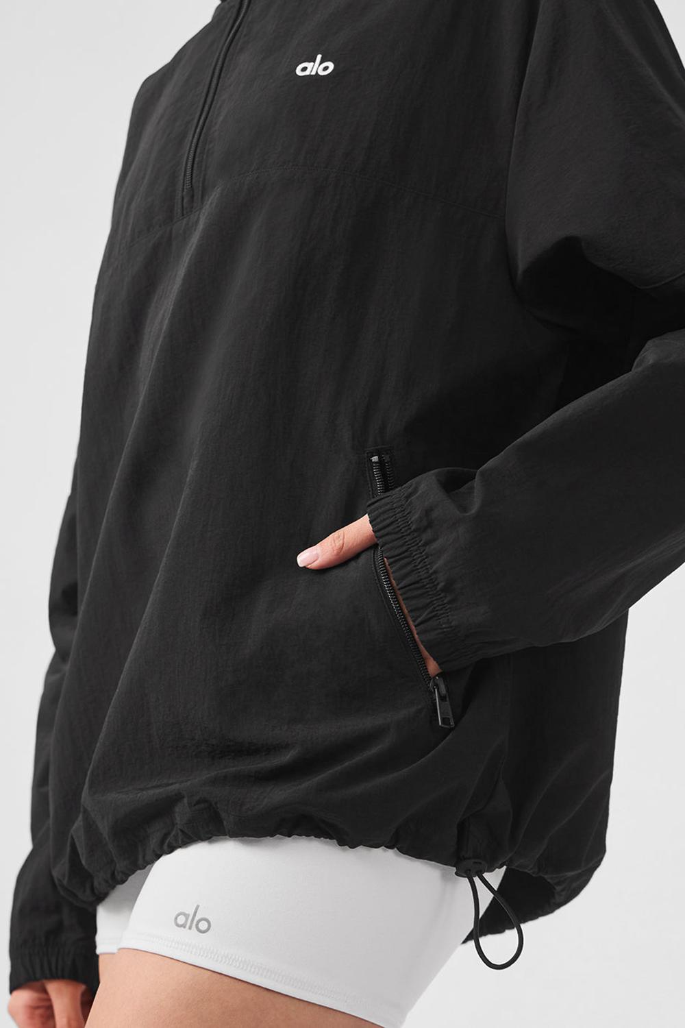 Φουτερ γυναικεια Alo Yoga Lightweight Takeaway Track μαυρα | Greece  JNDVB-2590