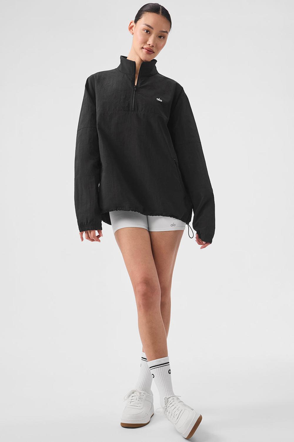 Φουτερ γυναικεια Alo Yoga Lightweight Takeaway Track μαυρα | Greece  JNDVB-2590
