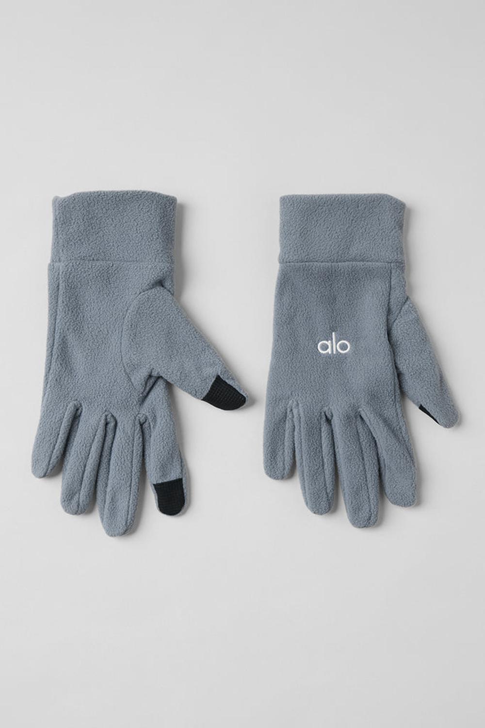 Γαντια γυναικεια Alo Yoga Performance Fleece Glove γκρι | Greece  YCIFD-1730