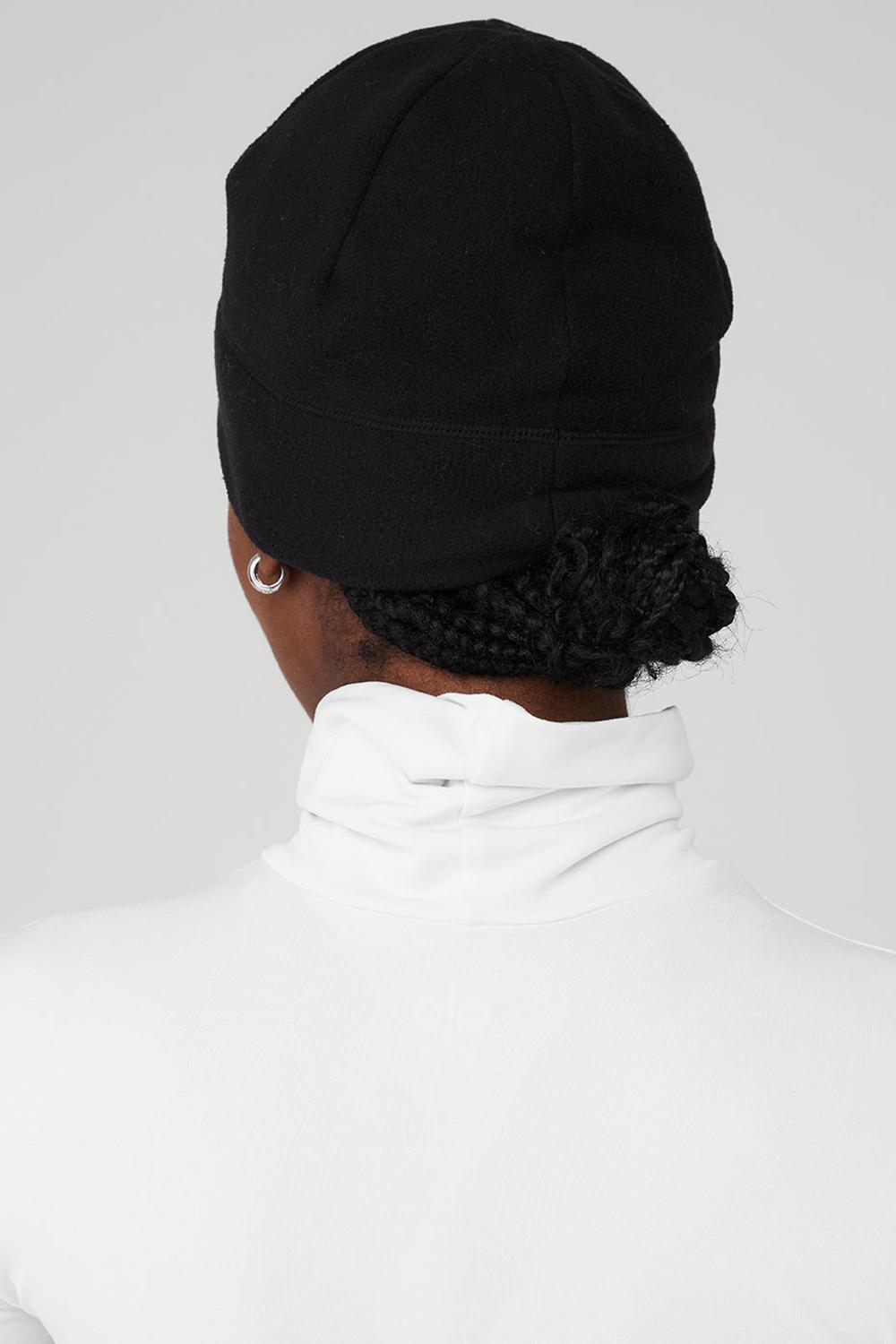 Σκουφακι ανδρικα Alo Yoga Performance Fleece μαυρα | Greece  EIYCH-4280