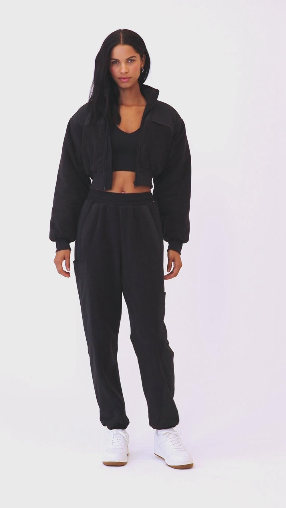 Μπουφαν γυναικεια Alo Yoga Polar Fleece Cropped Wintry Mix Soft Mulberry | Greece  ZSDEF-3497
