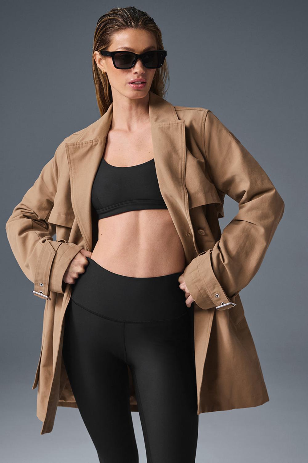 Καμπαρντινα γυναικεια Alo Yoga Prime Toasted Almond | Greece  MXIFH-3089