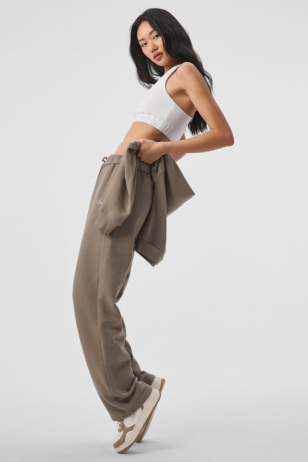 Φούτερ γυναικεια Alo Yoga Scoop Neck ασπρα | Greece  SPFRN-7462
