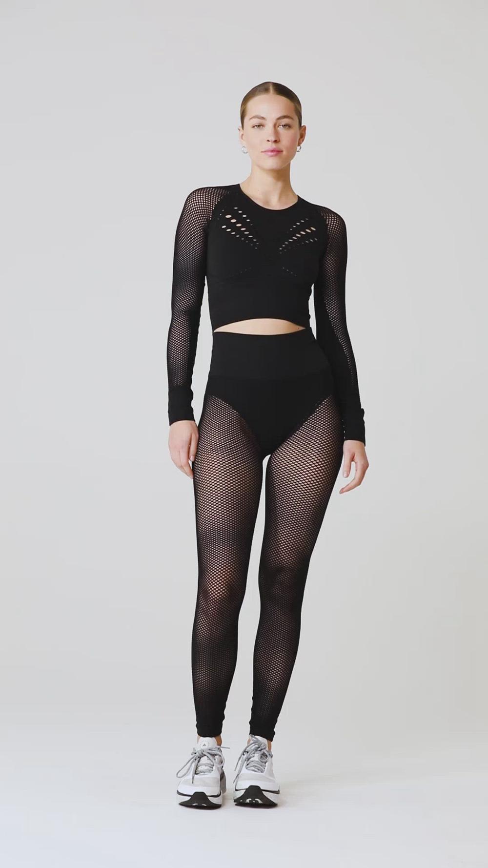 Κολαν γυναικεια Alo Yoga Seamless High-Waist 7/8 Limitless Open Air ασπρα | Greece  UEXSP-1370
