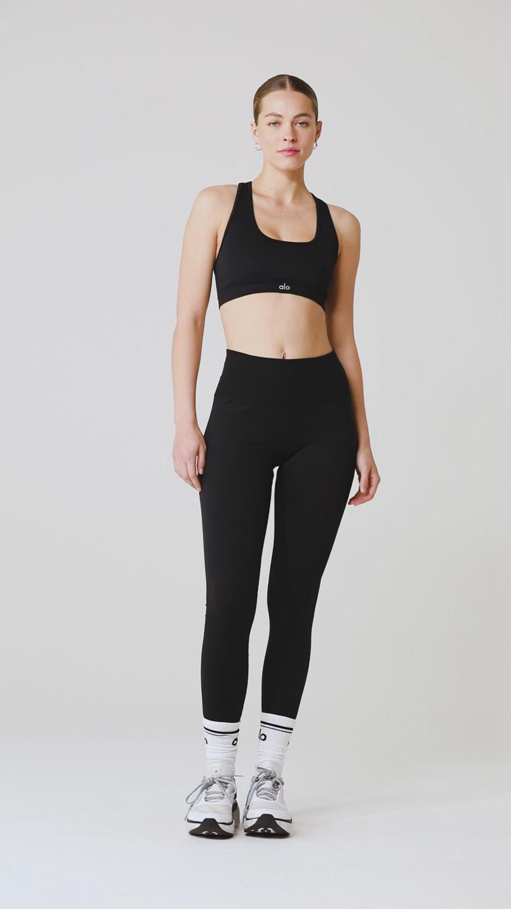 Κολαν γυναικεια Alo Yoga Seamless High-Waist Ribbed πρασινο | Greece  DKMTQ-8034