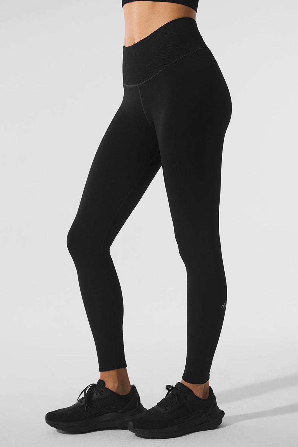 Κολαν γυναικεια Alo Yoga Seamless Winter Warm Plush High-Waist 7/8 μαυρα | Greece  OCEKJ-6930