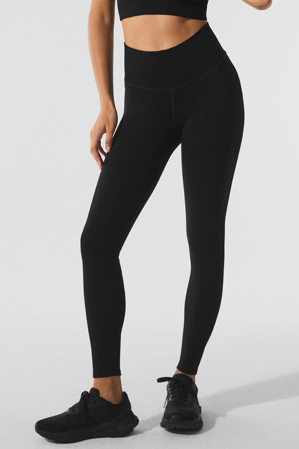 Κολαν γυναικεια Alo Yoga Seamless Winter Warm Plush High-Waist 7/8 μαυρα | Greece  OCEKJ-6930