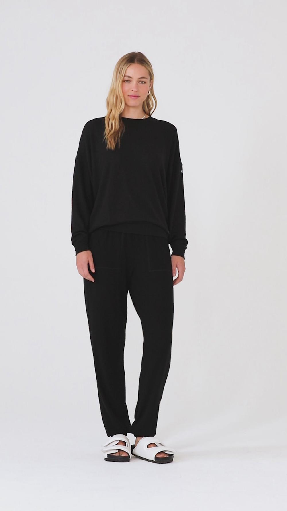 Φουτερ γυναικεια Alo Yoga Soho Oatmeal Heather | Greece  VWDHJ-7193