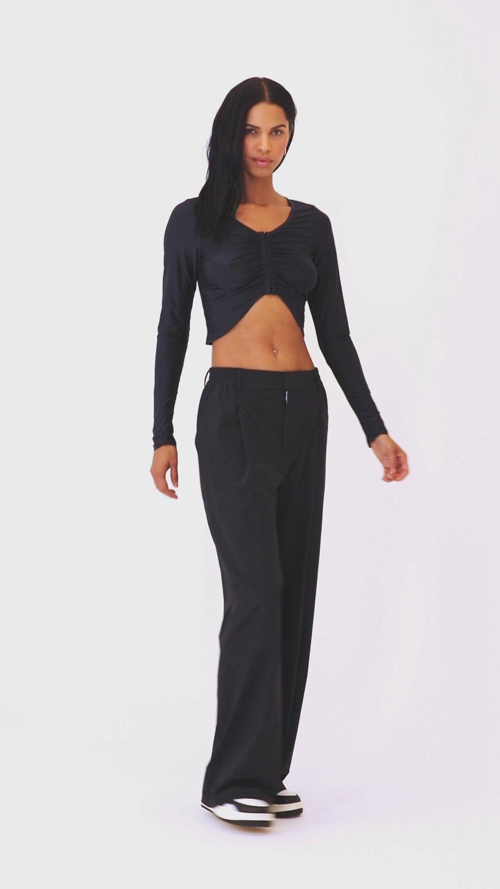 Μακρυμανικο γυναικεια Alo Yoga Standout Espresso | Greece  URGIB-3579