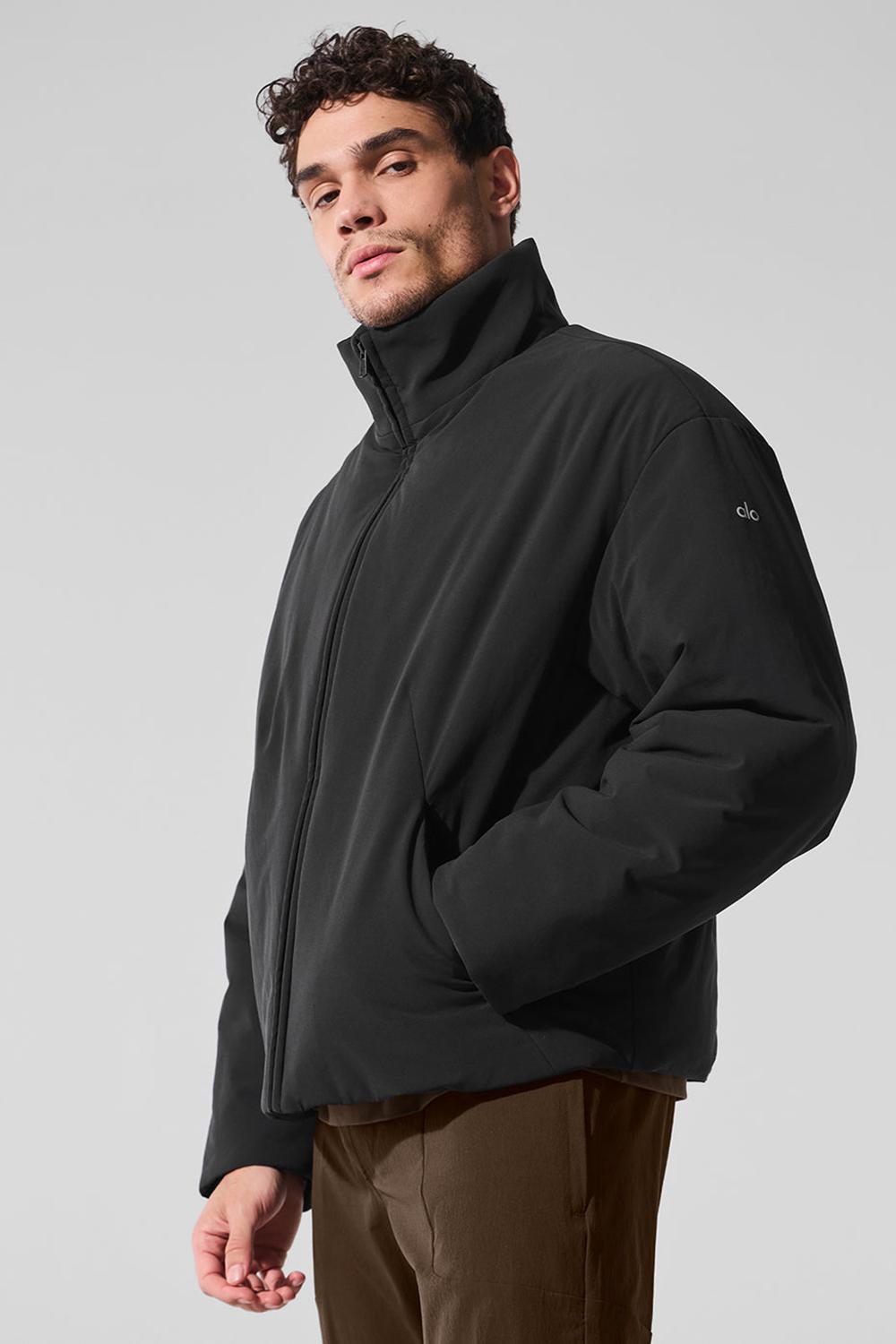 Μπουφαν ανδρικα Alo Yoga Stretch Woven Notable μαυρα | Greece  MKXBF-7294