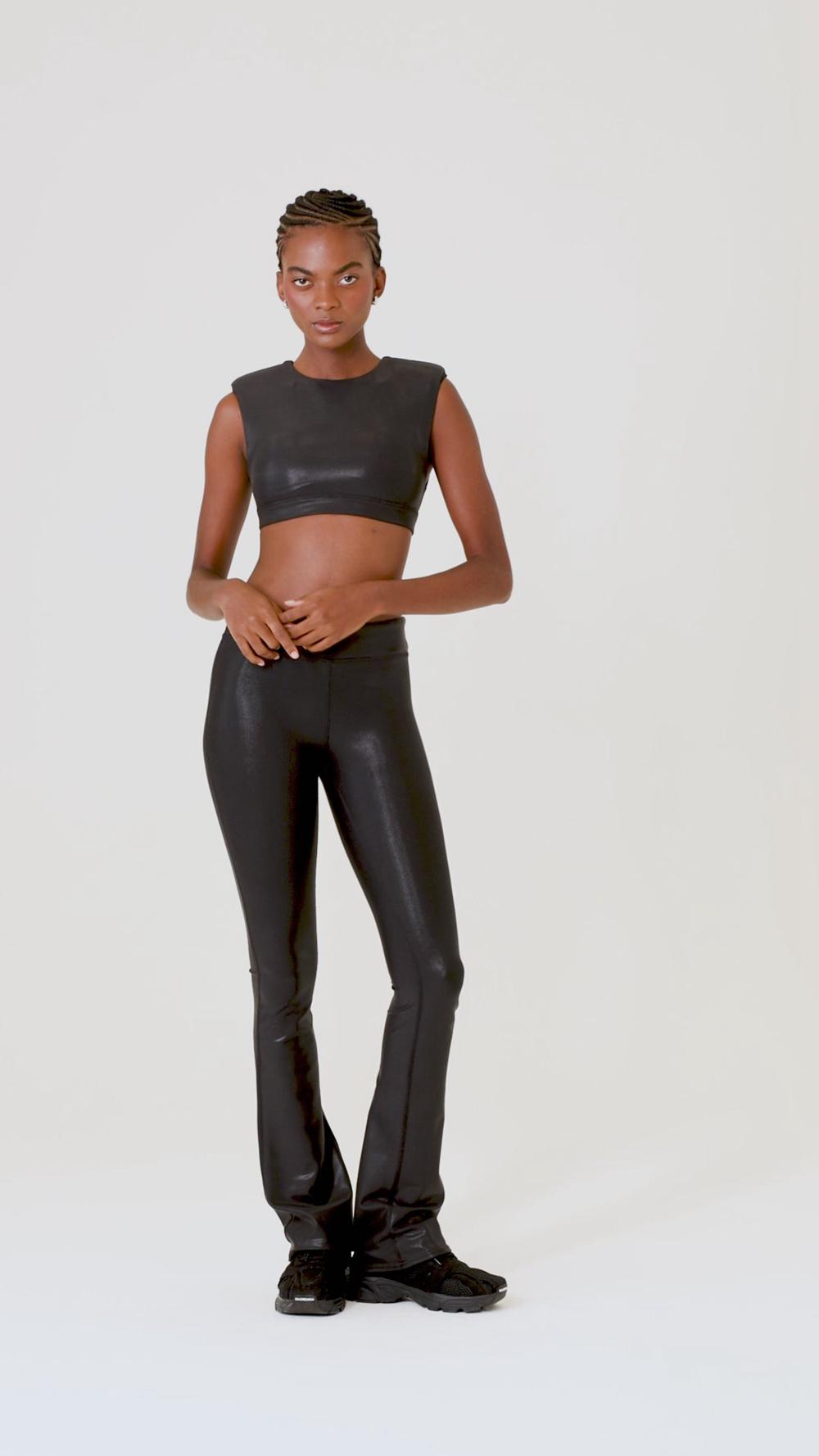 Κολαν γυναικεια Alo Yoga Super Shine Low-Rise Bootcut πρασινο | Greece  TBLFE-9751