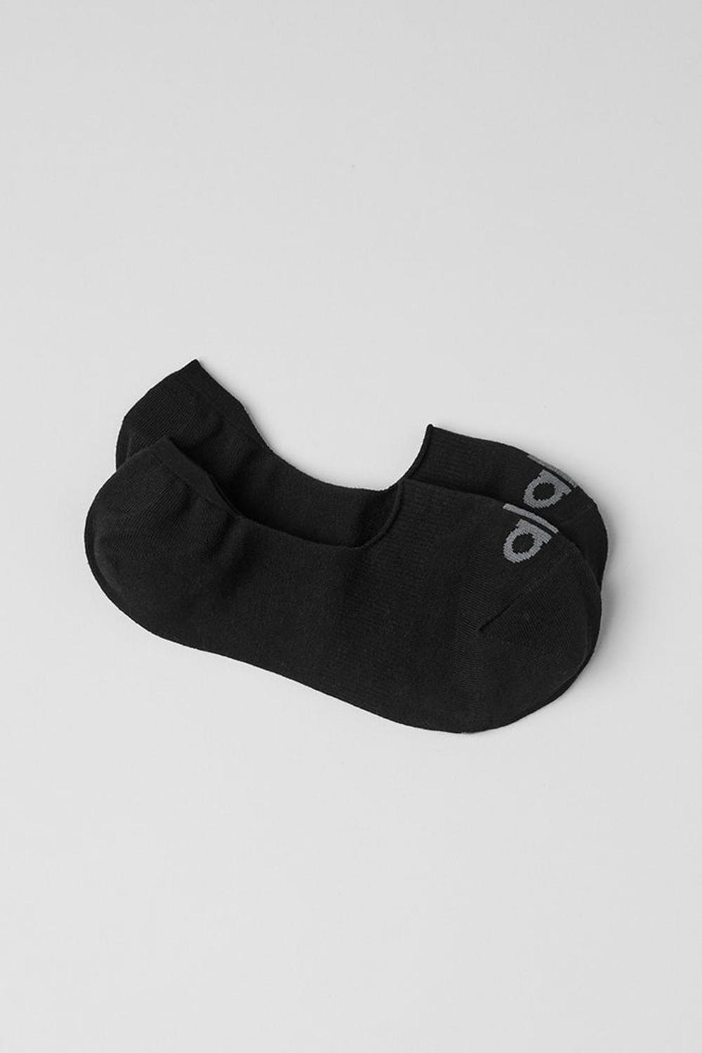 Καλτσεσ γυναικεια Alo Yoga Unisex Conceal μαυρα | Greece  SKOWZ-9180