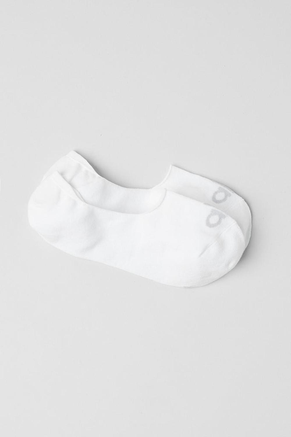 Καλτσεσ γυναικεια Alo Yoga Unisex Conceal ασπρα γκρι | Greece  ZHNRG-5687