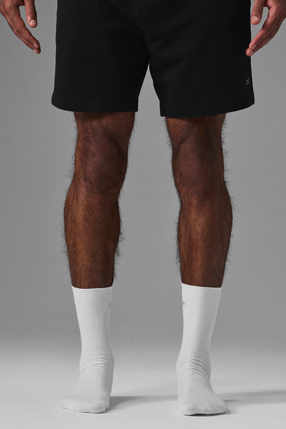 Καλτσεσ γυναικεια Alo Yoga Unisex Half-Crew Understated ασπρα | Greece  FNKZY-1042