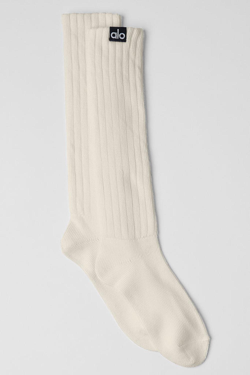 Καλτσεσ γυναικεια Alo Yoga Unisex Scrunch Bone | Greece  LDNMY-5879