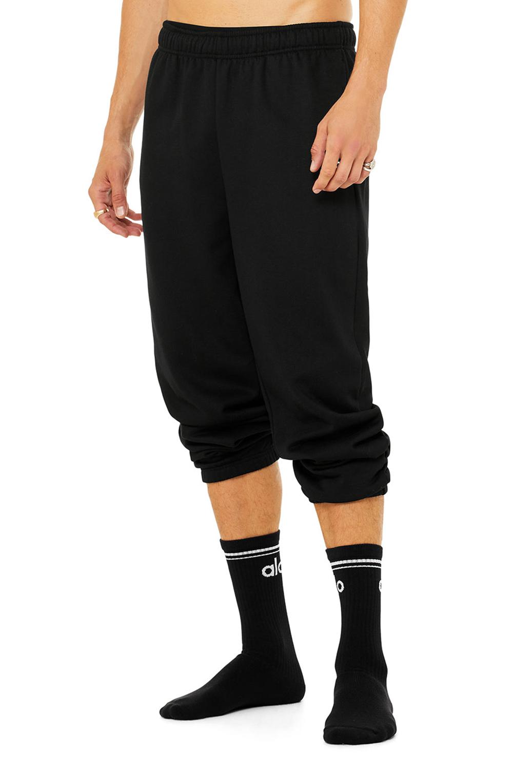 Καλτσεσ γυναικεια Alo Yoga Unisex Throwback μαυρα ασπρα | Greece  OLWRE-5038