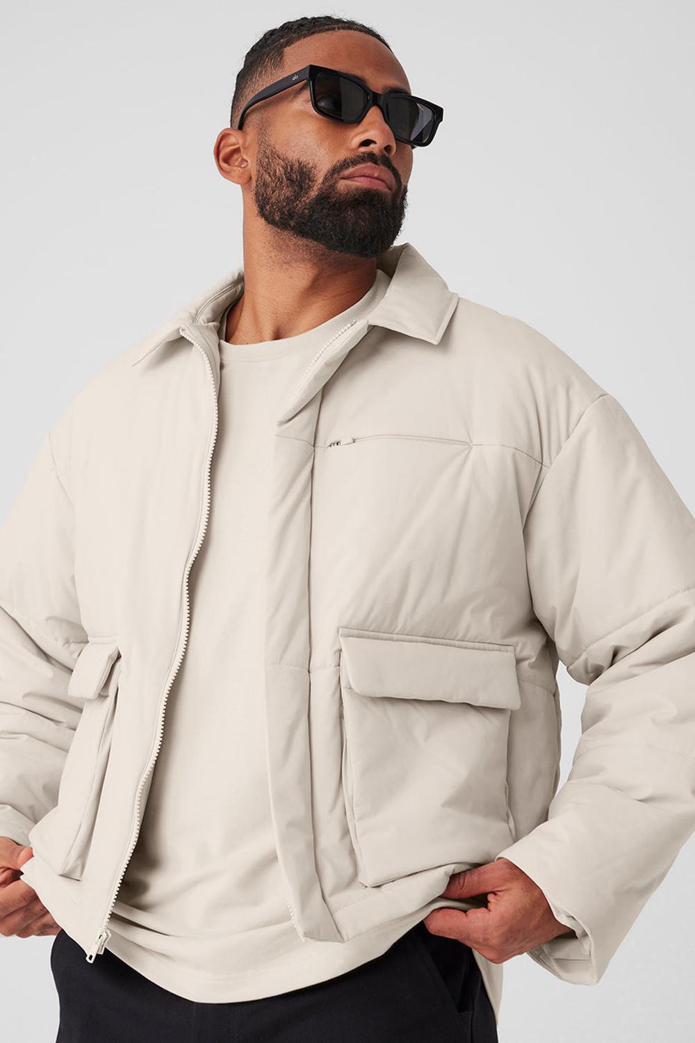 Μπουφαν ανδρικα Alo Yoga Voyage Utility Cargo Bone | Greece  PUVIQ-8291