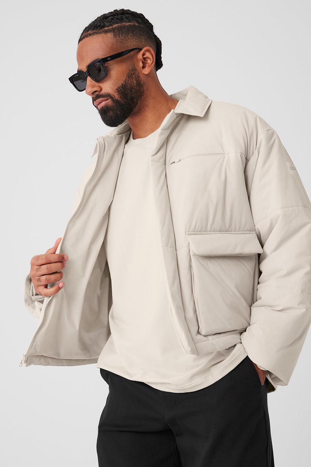 Μπουφαν ανδρικα Alo Yoga Voyage Utility Cargo Bone | Greece  PUVIQ-8291