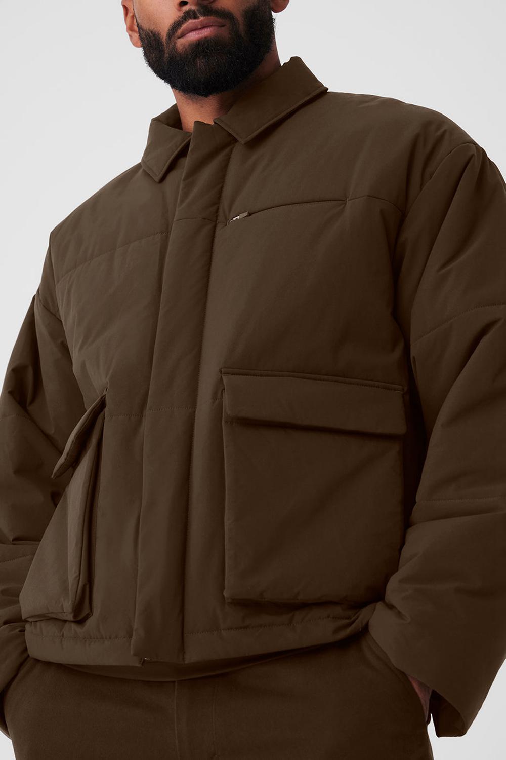 Μπουφαν ανδρικα Alo Yoga Voyage Utility Cargo Espresso | Greece  OBDWI-7498