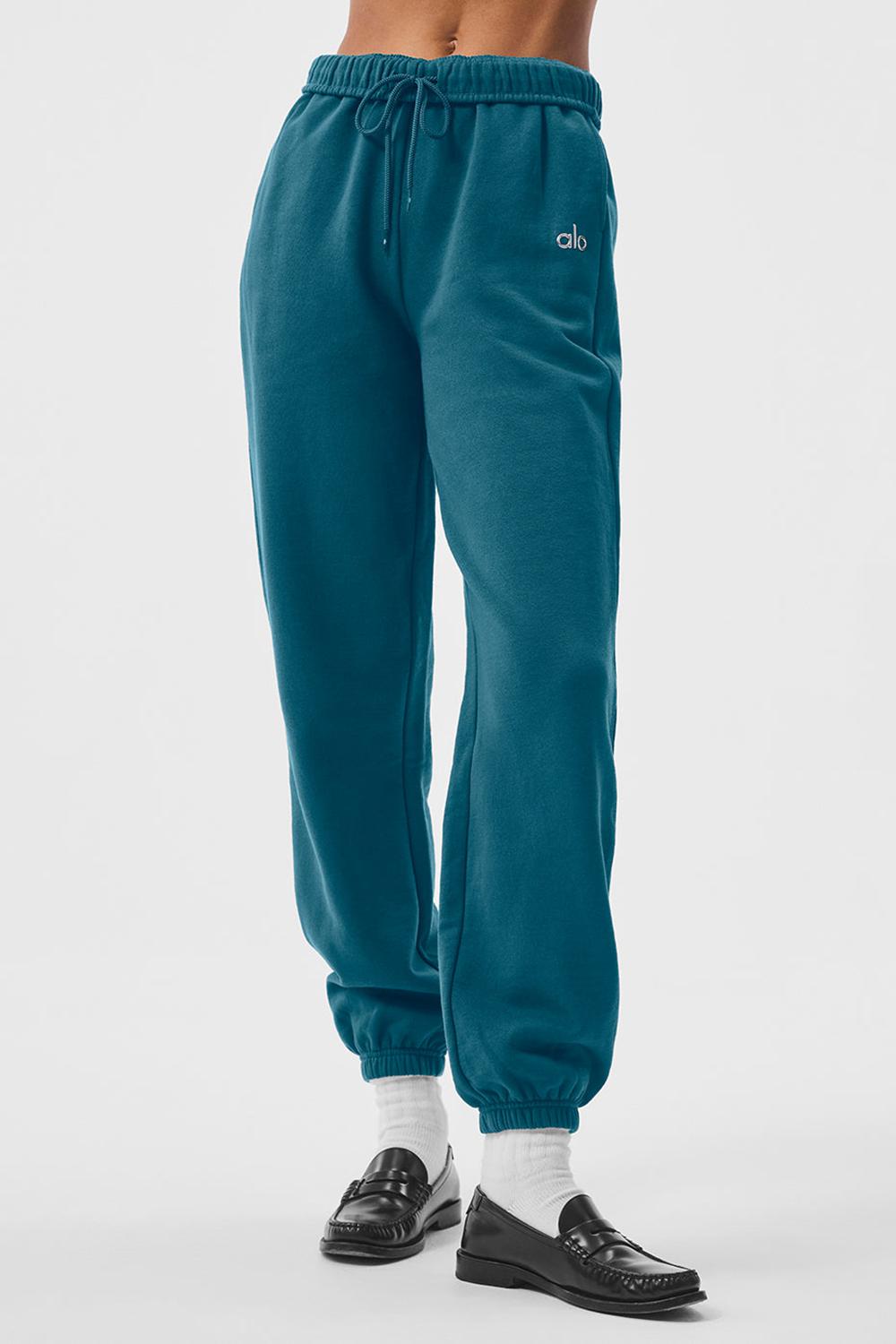 Παντελονι Φορμα γυναικεια Alo Yoga Accolade Oceanic Teal | Greece  HYWJF-7416
