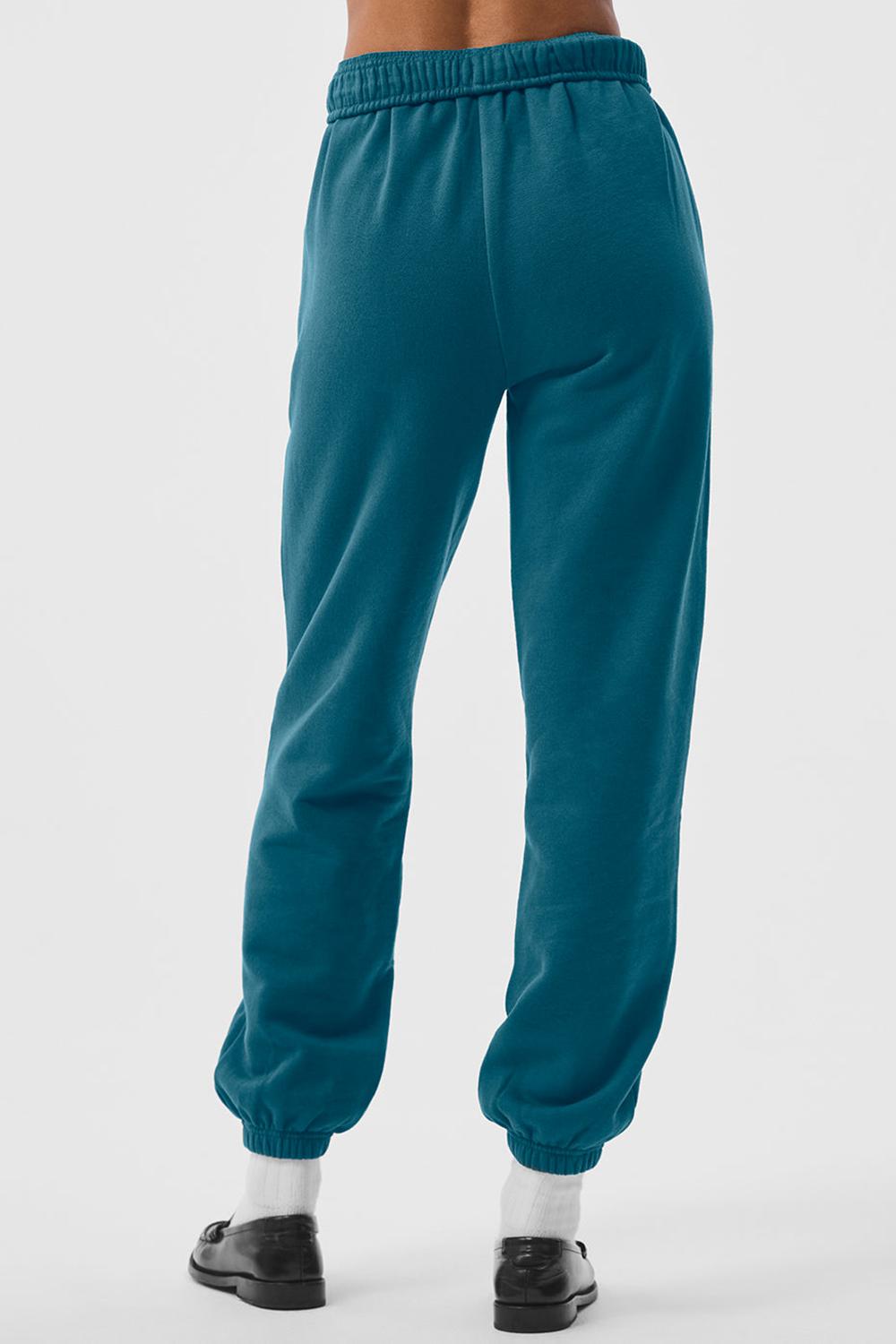 Παντελονι Φορμα γυναικεια Alo Yoga Accolade Oceanic Teal | Greece  HYWJF-7416