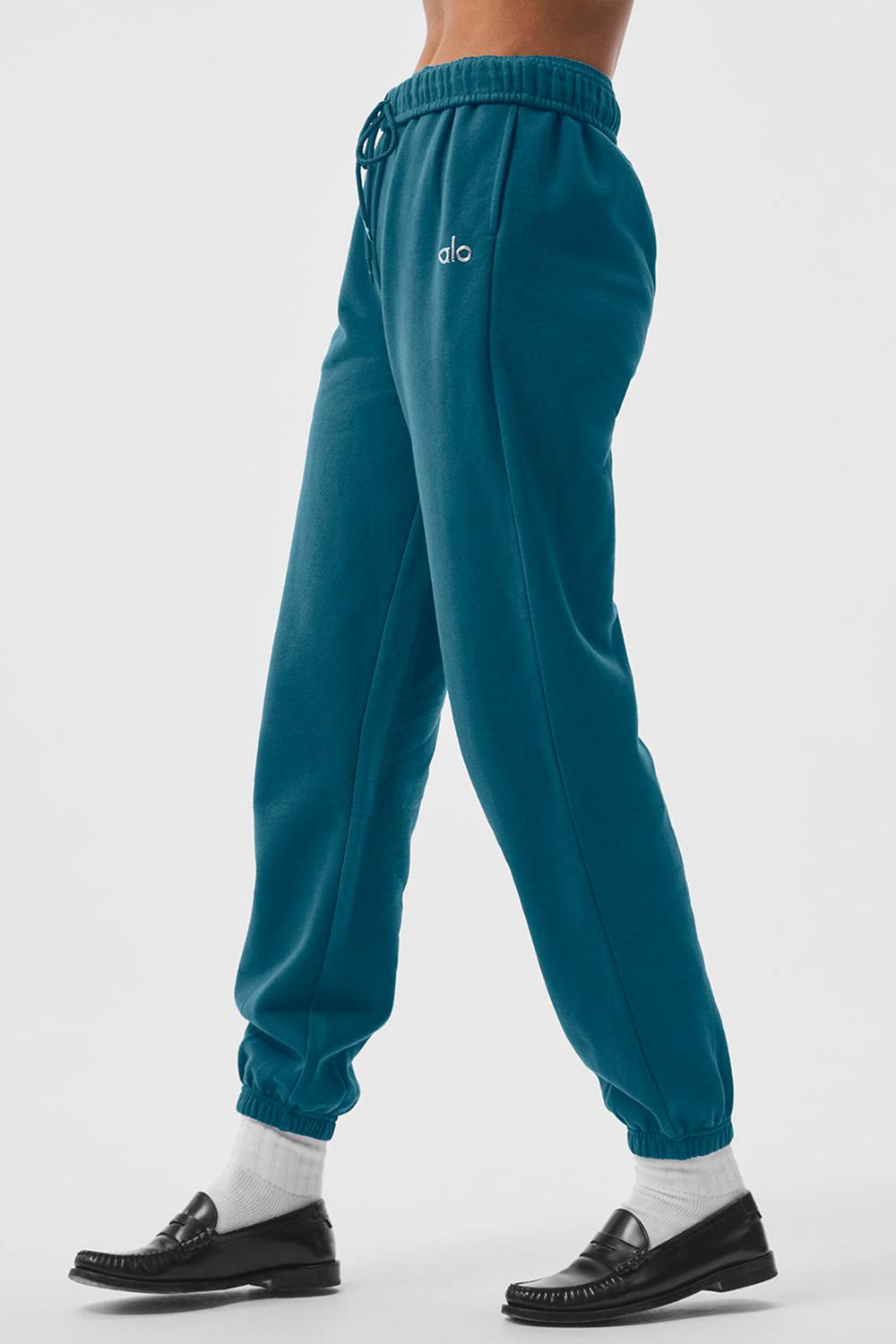 Παντελονι Φορμα γυναικεια Alo Yoga Accolade Oceanic Teal | Greece  HYWJF-7416