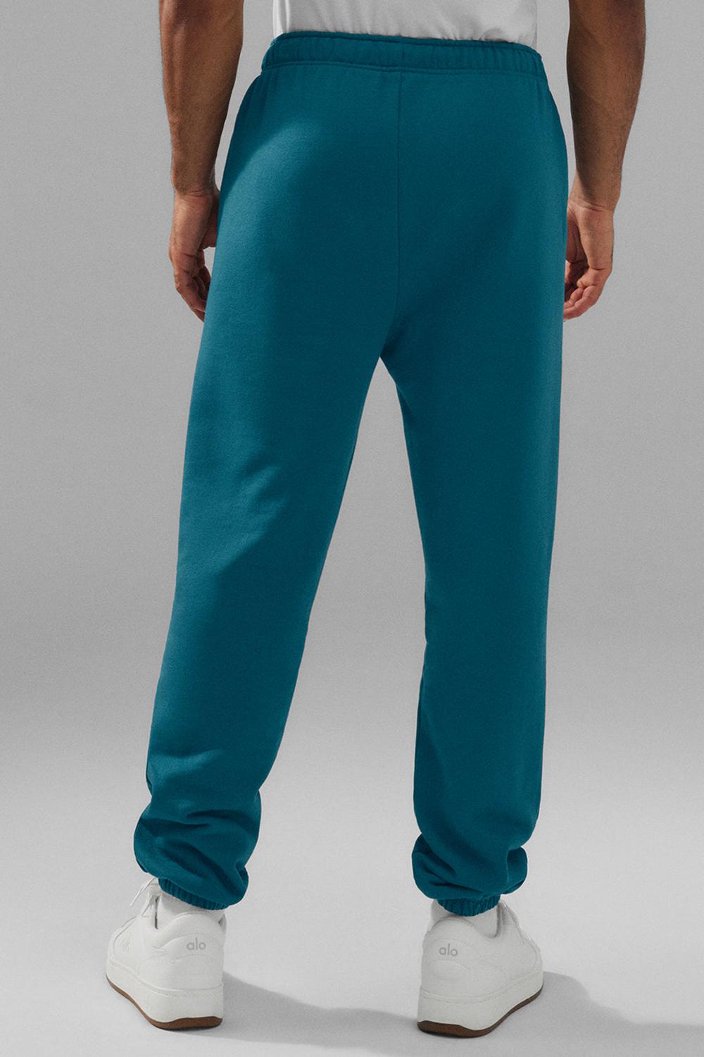 Παντελονι Φορμα ανδρικα Alo Yoga Accolade Oceanic Teal | Greece  XKFJW-5412