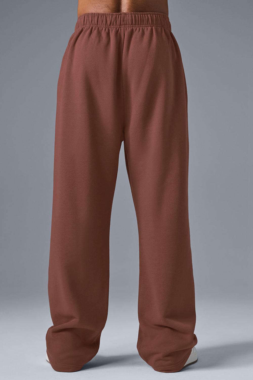 Παντελονι Φορμα ανδρικα Alo Yoga Accolade Straight Leg Chestnut | Greece  UDLQA-9358