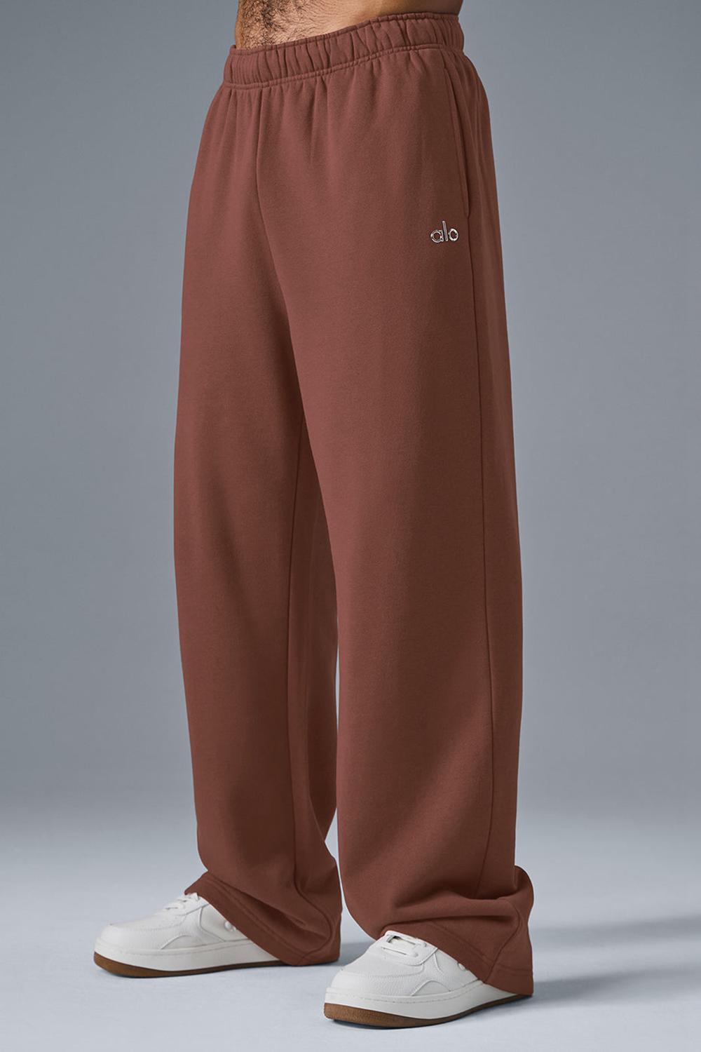 Παντελονι Φορμα ανδρικα Alo Yoga Accolade Straight Leg Chestnut | Greece  UDLQA-9358