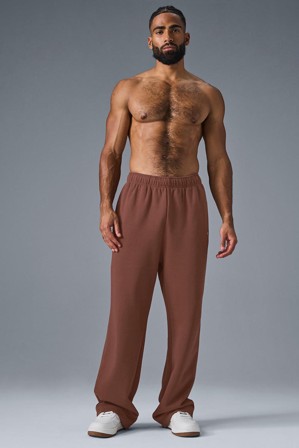 Παντελονι Φορμα ανδρικα Alo Yoga Accolade Straight Leg Chestnut | Greece  UDLQA-9358