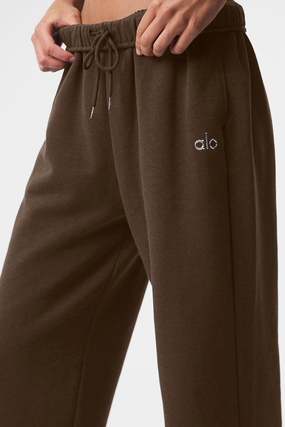 Παντελονι Φορμα γυναικεια Alo Yoga Accolade Straight Leg Espresso | Greece  SIOCK-4163
