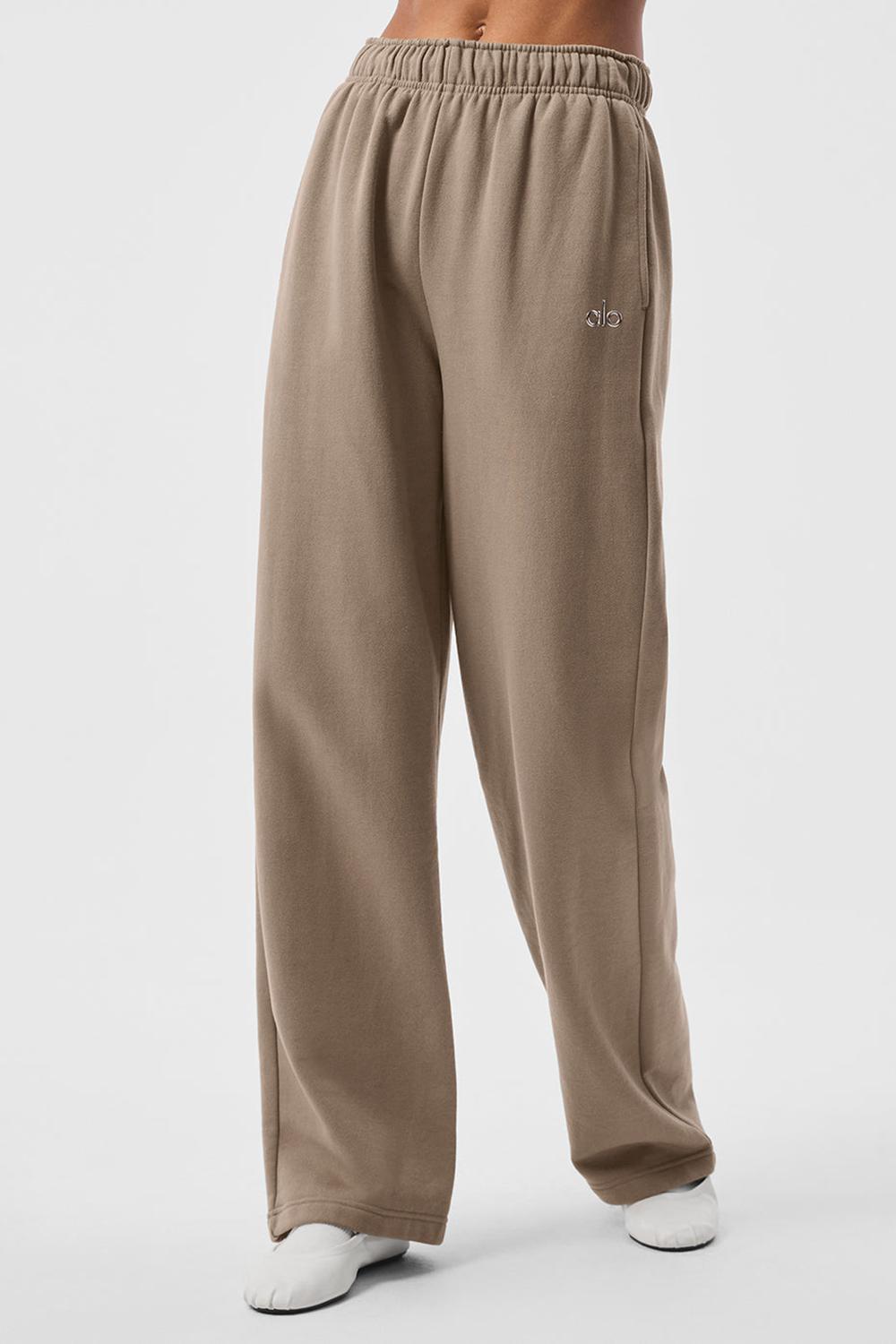 Παντελονι Φορμα γυναικεια Alo Yoga Accolade Straight Leg Gravel | Greece  NFQPO-2607