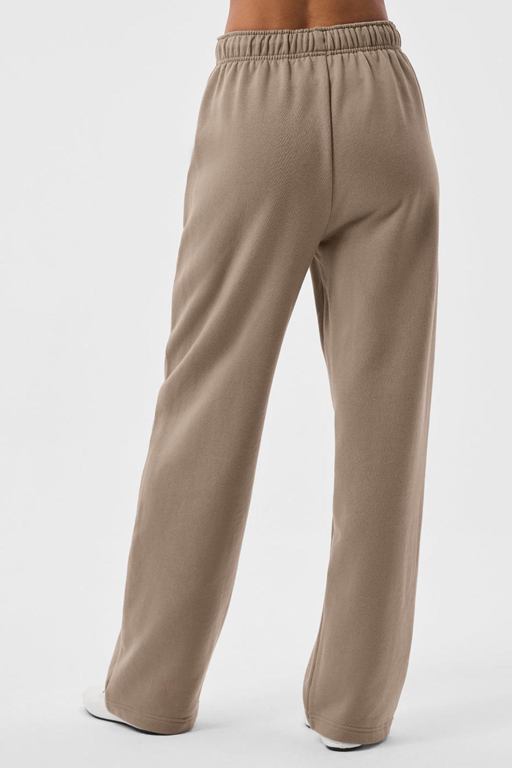 Παντελονι Φορμα γυναικεια Alo Yoga Accolade Straight Leg Gravel | Greece  NFQPO-2607